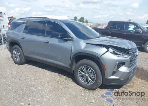 2025 Chevrolet Traverse Lt из США, поврежденный, VIN 1GNERGRSXSJ216872